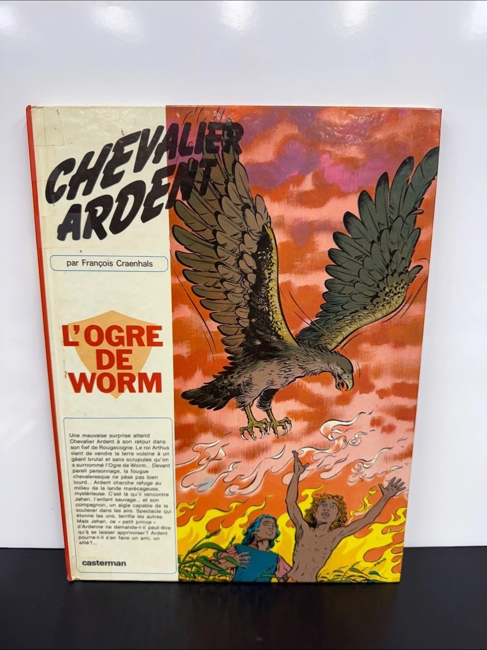 Vintage 1984 Chevalier Ardent #9 L’Ogre de Worm François Craenhals Casterman Har